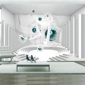 Fototapetas Artgeist Corridor Of Geometry, 105 cm x 105 cm