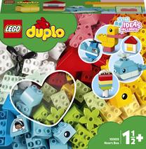 Konstruktorius LEGO Duplo Širdelės formos dėžė 10909, 80 vnt.