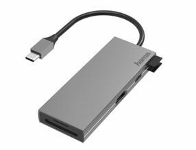Adapteris Hama USB-C Hub Multiport 6 Ports