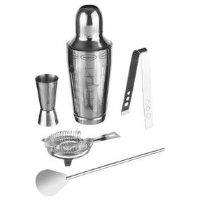 Baarmeni komplekt kokteilide jaoks Secret de Gourmet, roostevaba teras v., 0.6 l, 5 tk