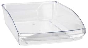 Šaldytuvo organizavimo dėžutė Gerimport, 33 cm x 23 cm, skaidri sp.