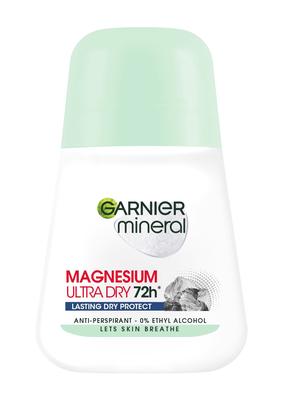Дезодорант для тела Garnier Mineral Magnesium Ultra Dry 72h - Lasting Dry Protect, 50 мл