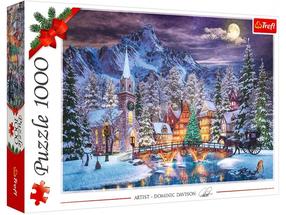 Пазл Trefl Christmas Spirit 10629, 48 см x 68.3 см, 1000 шт., многоцветный
