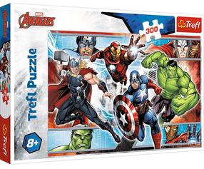 Dėlionė Trefl Avengers 23000, 40 cm x 60 cm, 300 vnt., įvairių spalvų
