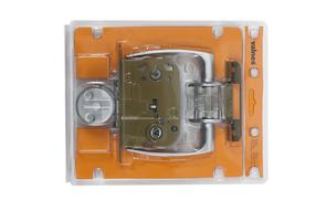 Slēdzene Valnes Lock Case Set, hromēta