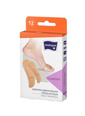 Пластырь Matopat Comfort, 12 шт.