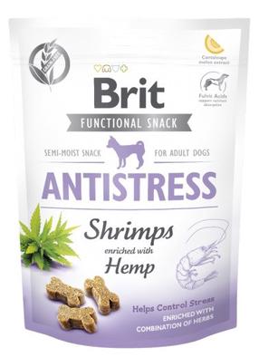 Gardums suņiem Brit Care Functional Snack Antistress, garneles, 0.15 kg