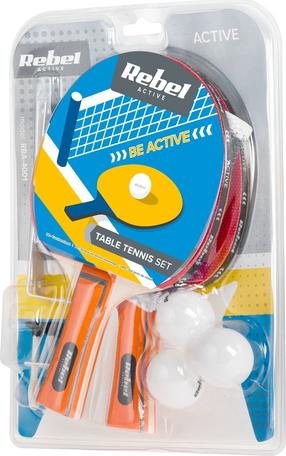 Galda tenisa komplekts Rebel Active, 6 gab.