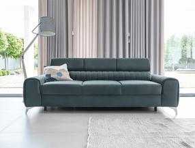 Sofa Laurence Monolith 76, mėlyna sp., 97 x 261 cm x 105 cm