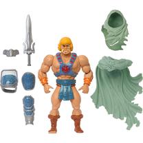 Žaislinė figūrėlė Mattel Masters Of The Universe Turtles Of Grayskull Stealth Ninja He-Man HTH18, 14 cm, ruda sp./žalia sp.
