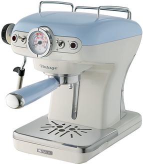 Pusiau automatinis kavos aparatas Ariete 1389/14 Espresso Vintage, mėlyna sp.