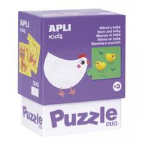 Dėlionė APLI kids, 0.2 cm, įvairių spalvų, 24 vnt.