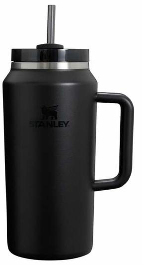 Termopudele Stanley The Quencher H2.0 FlowState Tumbler, 1.90 l, melna krās.