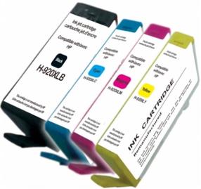 Картридж для струйного принтера Uprint H-920XL, синий цв./черный цв./красный цв.