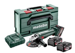 Akumulatora leņķa slīpmašīna Metabo W 18 L 9-125, 18 V