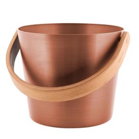 Saunos kibiras Rento, aliuminis/bambukas, 5 l, 230 x 230 cm, vario sp.