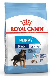 Sausas šunų maistas Royal Canin Puppy Maxi, vištiena/kiauliena, 4 kg