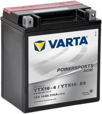Akumuliatorius Varta PowerSports AGM YTX16-4 / YTX16-BS VA-514902021, 12 V, 14 Ah, 210 A