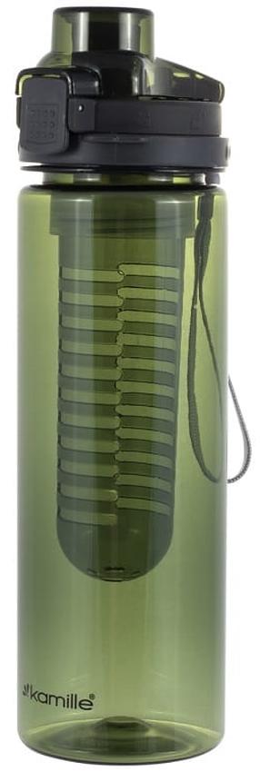 Sporta pudeles un šeikeri Kamille Sport Bottle KM 2304, zaļa krās., plastmasa, 0.77 l