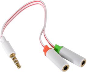 Adapteris Sandberg Apple miniJack to miniJack x2 MiniJack, MiniJack x2, balta krās.