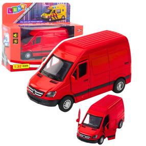  Rotaļlieta automašīna Lean Toys City Rescuers, 1:32, sarkana
