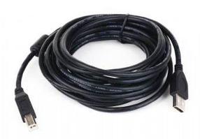 Vads Gembird USB2 AM-BM USB Type A Male, 4.5 m, melna krās.