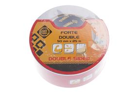 Teip Forte Tools, kahepoolne, 25 m x 50 mm