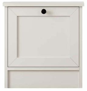 Naktinis staliukas Kalune Design Rumy Rb-168-02, balta sp., 64 cm x 45 cm x 40 cm