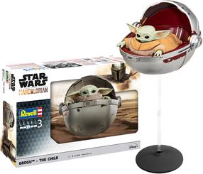 Konstruktors Revell Star Wars The Mandalorian Grogu The Child 06783, 43 gab., daudzkrāsaina