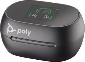 Prekė su pažeista pakuote. Ausinių dėklas Poly 60+ UC Charge Case BT70, juoda