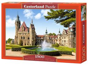 Пазл Castorland Moszna Castle, Poland 1500 el. 150670, 68 см x 47 см, 1500 шт., многоцветный