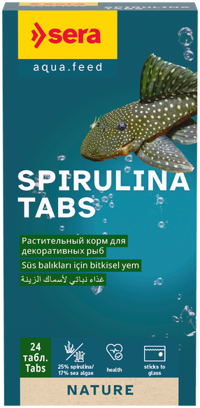 Zivju barība Sera Spirulina