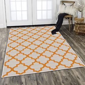 Paklāja celiņš Conceptum Hypnose ELS Orange, daudzkrāsaina, 300 cm x 80 cm