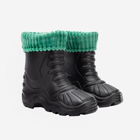 Ziemas apavi Okko, melna krās./zaļa krās., 32 - 33