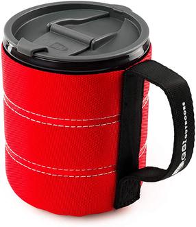 Puodelis GSI Outdoors Infinity Backpacker, polipropilenas (pp), 9.1 cm, 0.4 l, raudona sp.