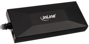 Разветвитель InLine 35398 USB Type A Male, USB Type-C, 0.09 м, черный цв.