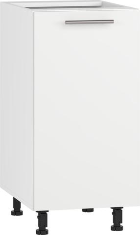 Apatinė virtuvinė spintelė Vento D-40/82, balta sp., 40 cm x 52 cm x 82 cm