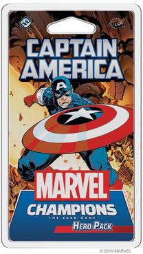 Kortų žaidimas Enigma Marvel Champions Captain America Hero Pack, EN