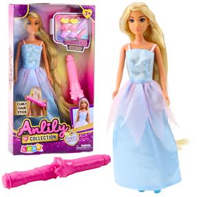 Кукла с аксессуарами Lean Toys Anlily Princess Dress Up, 30 см, многоцветный