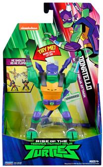 Žaislinė figūrėlė Playmates Toys Teenage Mutant Ninja Turtles 81402, žalia sp./violetinė sp.