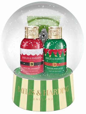 Kūno prausimosi rinkinys Baylis & Harding Festive Luxury Globe, 130 ml, 3 vnt.