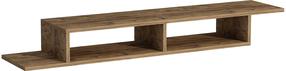 TV staliukas Kalune Design Muson, ruda sp., 29.6 cm x 120 cm x 18.2 cm