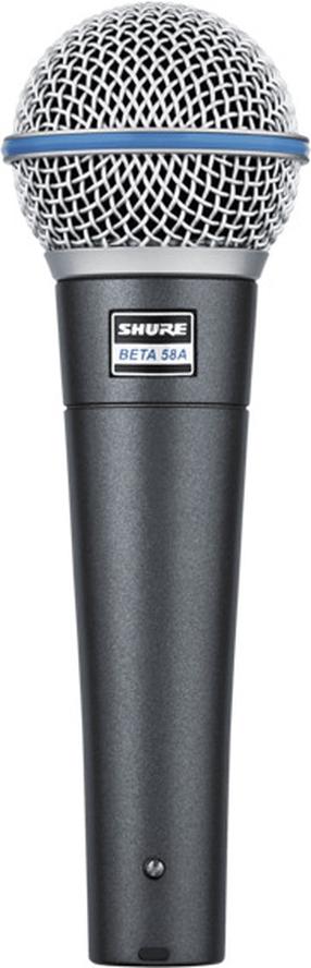 Laidinis mikrofonas Shure BETA 58A, juoda sp.