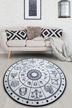 Ковер Conceptum Hypnose Horoscope Beyaz, многоцветный, 140 см