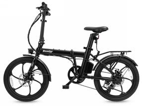 Электрический велосипед Beaster Hero, 20", 20″, 250 Вт, 10.5 Ач, черный цв.