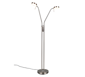 Stāvlampa Trio Monza, 12 W, LED, niķeļa krās.