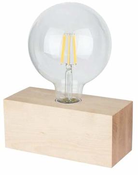 Galda stāvlampas Spot-Light Theo 7460160, E27, 25W, bez abažūra/brūna krās.