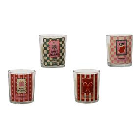 Žvakė, aromatinė Decoris, 25 h, 170 g, įvairių spalvų/(spalva/dizainas parenkami atsitiktine tvarka)