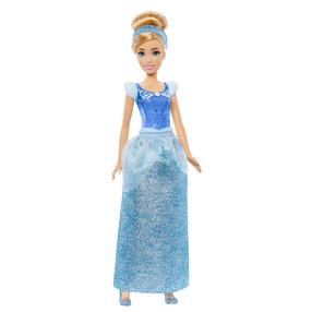Lėlė - pasakos personažas Mattel Disney Princess Cinderella HLW06, 28 cm, mėlyna sp.