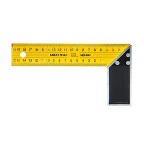 Stūra lineāls Okko GWS-20B, 200 mm, metāls, 90 °
